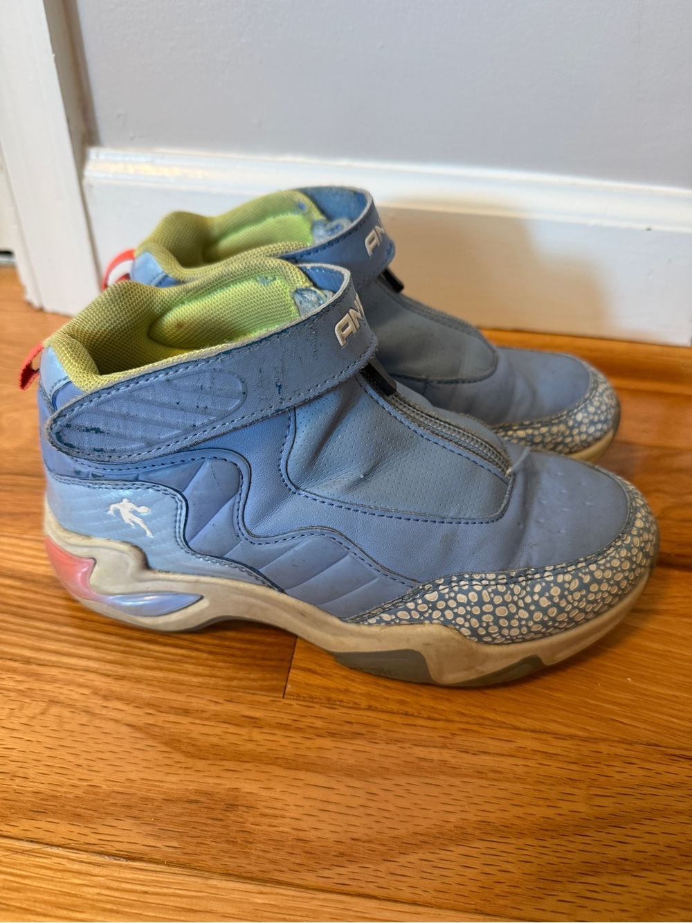 And1 Kids Light Blue Sneakers